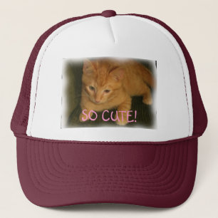Kattunge "SO CUTE!" Hat Keps