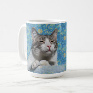 Kattunge Starry Night Kaffemugg