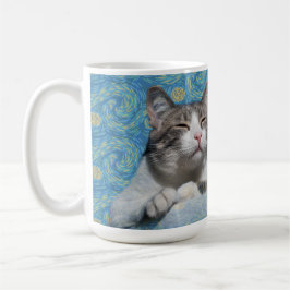 Kattunge Starry Night Kaffemugg