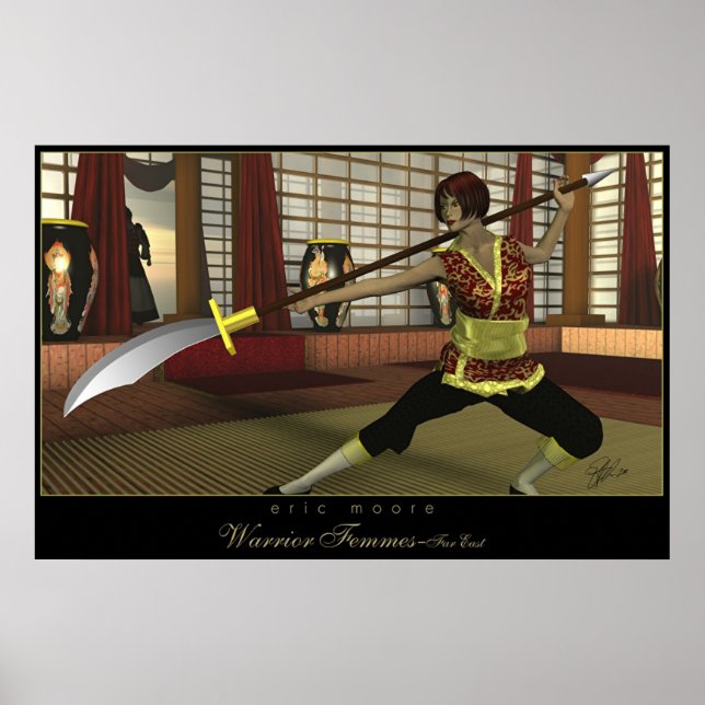 Kattunge Su Qwan-Dancing Ro Poster (Framsidan)