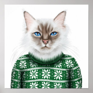 Kattunge Sweater Poster