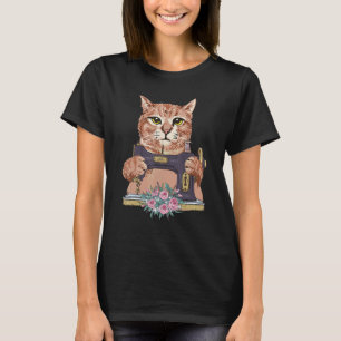 Kattunge Sy maskin För Sömnad Kvilt T Shirt