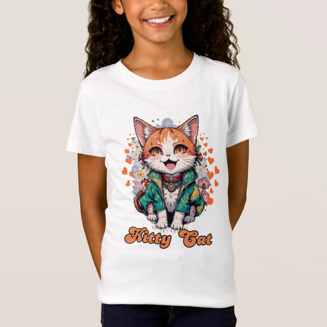 Kattunge T Shirt (Framsida)