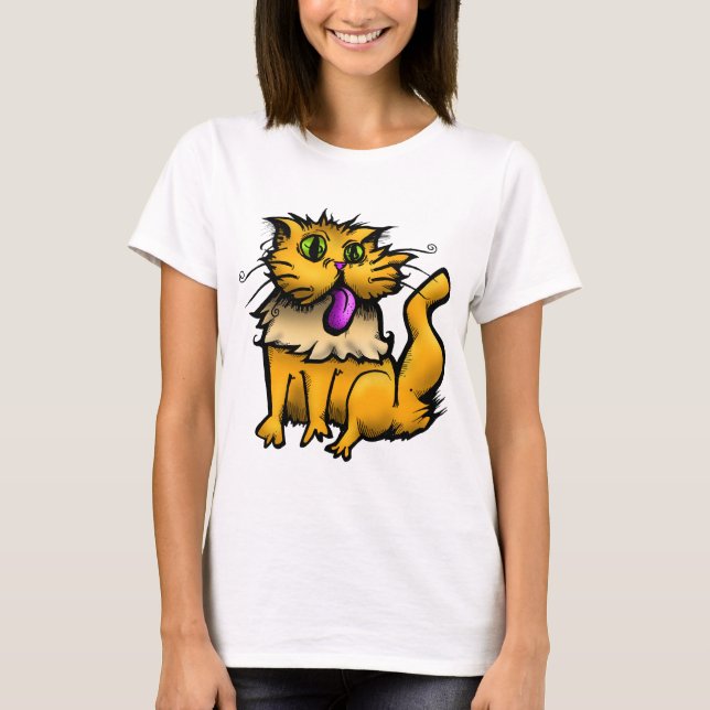 Kattunge T Shirt (Framsida)