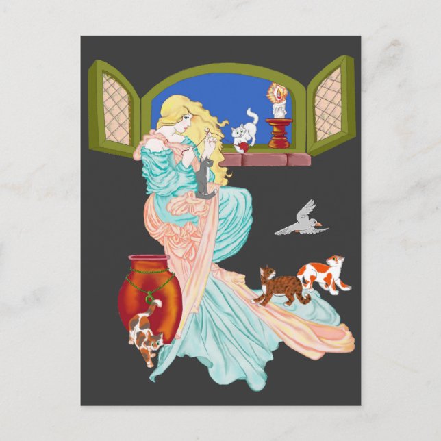 Kattunge Tales Vykort (Framsida)