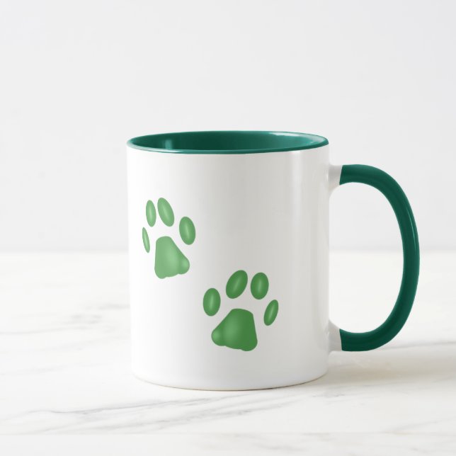 Kattunge Tass Ringer Mugg (Höger)