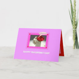 Kattunge & Tea Ro "Är det här för mig?" Valentine  Kort