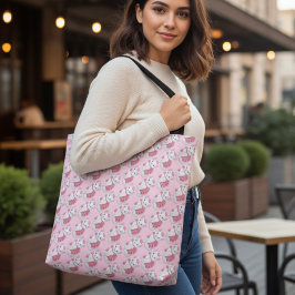 Kattunge Tote Bag Axelväska