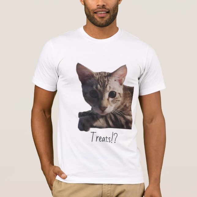 Kattunge Treats T-Shirt (Framsida)