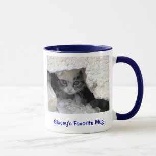 kattunge under farstubron, Staceys favorit- mugg