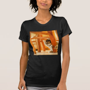 Kattunge under stol t shirt