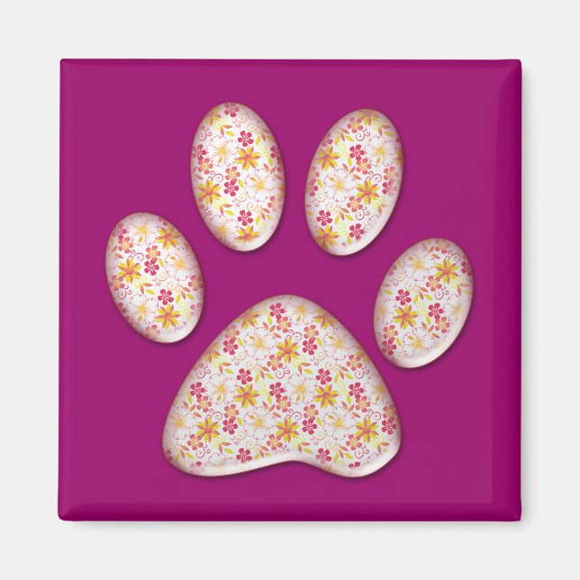 kattunge-utskrift magnet (Framsidan)