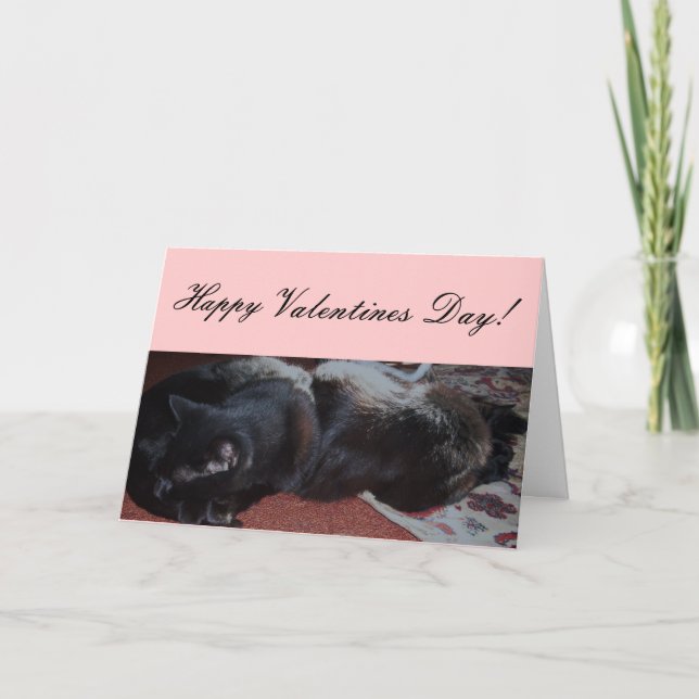 KATTUNGE, VALENTINES DAY-kort Helgkort (Framsida)