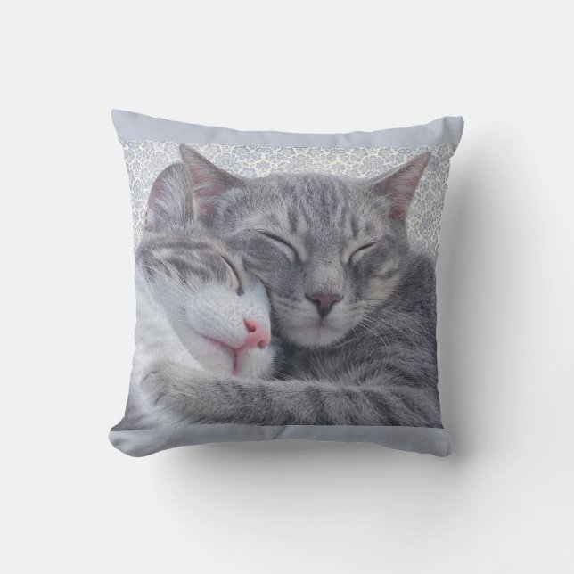 Kattunge Vintage Kudde (Framsida)