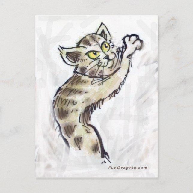 Kattunge Vykort (Framsida)