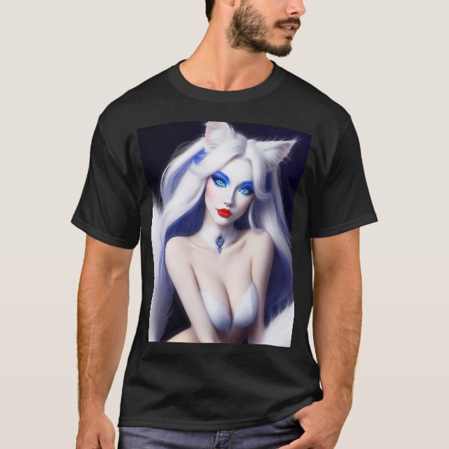 KATTUNGE WAIFU 01 T SHIRT (Framsida)