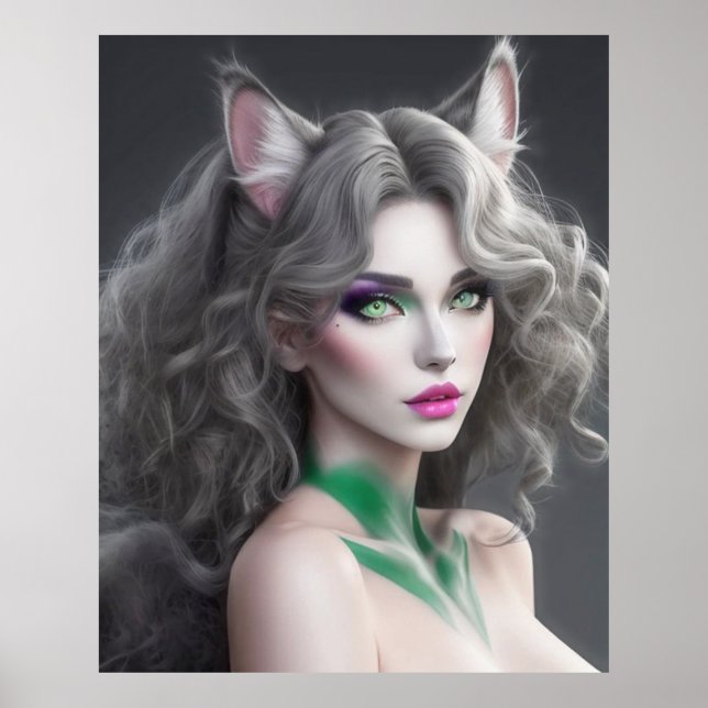 KATTUNGE WAIFU 02 POSTER (Framsidan)