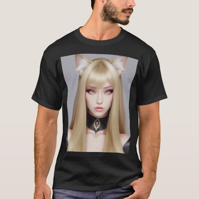 KATTUNGE WAIFU 03 T SHIRT (Framsida)