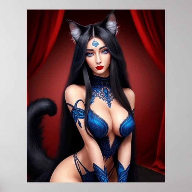 KATTUNGE WAIFU 06 POSTER (Framsidan)