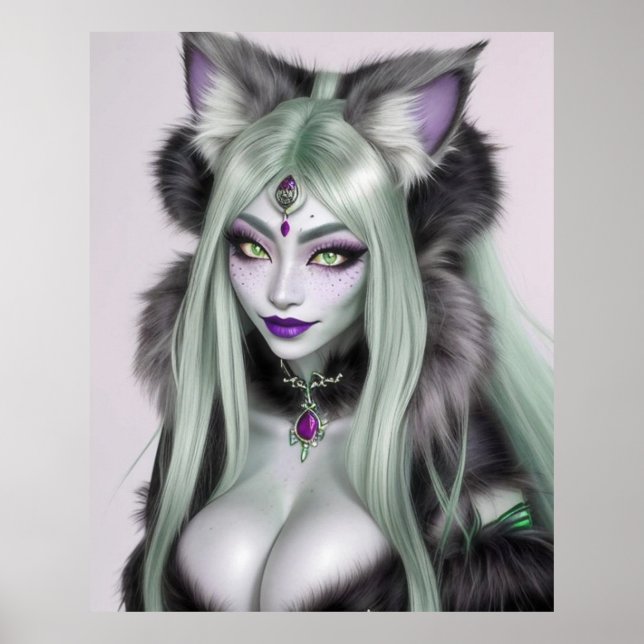 KATTUNGE WAIFU 07 POSTER (Framsidan)