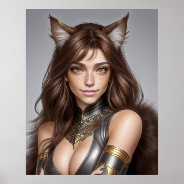 KATTUNGE WAIFU 08 POSTER (Framsidan)