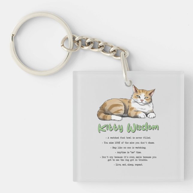 Kattunge Wisdom - Lusnykatten Regler med brunt kat (Framsidan)
