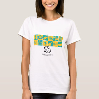 Kattungeakademin klassificerar symbolsT-tröja T-shirt