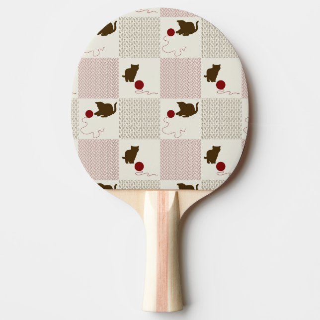 Kattungebakgrunder Pingisracket (Framsidan)