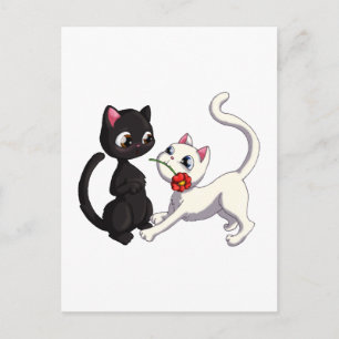 Kattungeblomma Vykort