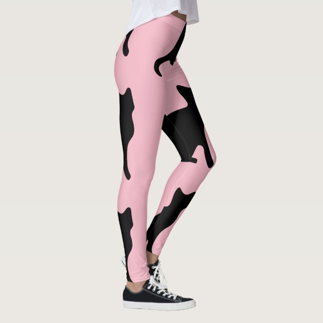 Kattungedamasker Leggings (Höger)