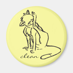 Kattungediskaremagnet Magnet