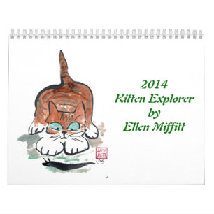 KattungeExporer 2014 kalender av Ellen Miffitt
