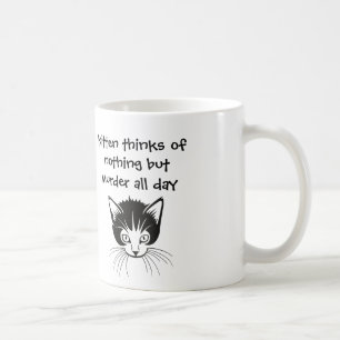 kattungefunderare av det ingenting utom mord all kaffemugg