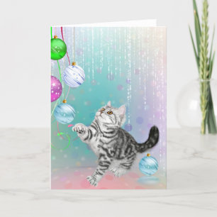 Kattungejul Helgkort