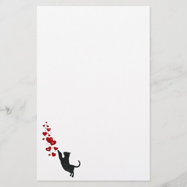 Kattungekärlek Brevpapper (Framsida)