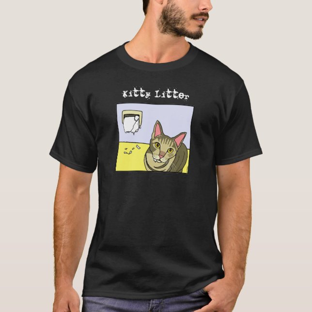 Kattungekullkatt T Shirt (Framsida)