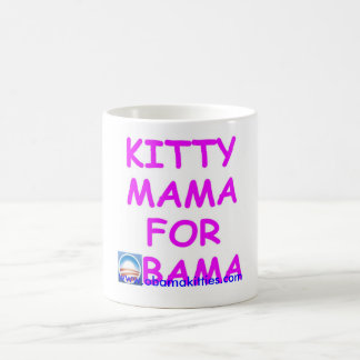Kattungemammor för Obama Kaffemugg