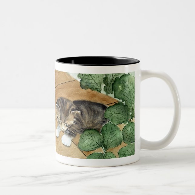 Kattungemugg Två-Tonad Mugg (Höger)