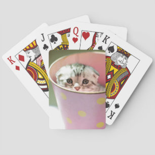 Kattungenederlag Spel Kort