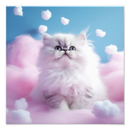 Kattungens daghem & Barnkammartryck Fototryck