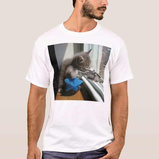 Kattungeprickskytt T-shirt (Framsida)