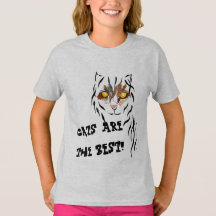 KattungeTshirtkatter som älskar älsklings-
