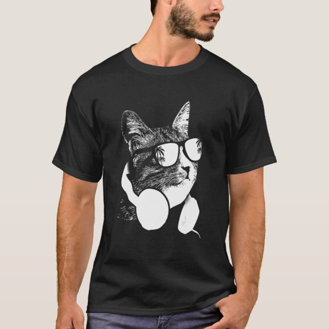 Kattunglass kattkatt kärlek t shirt (Framsida)