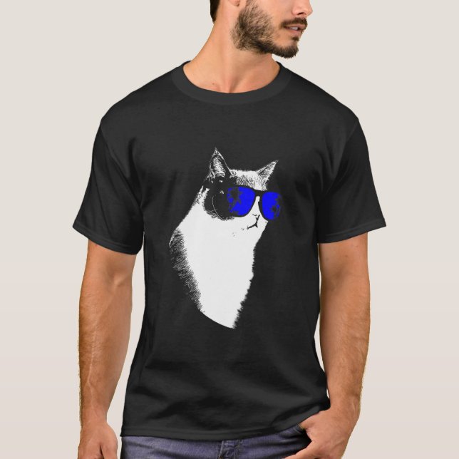 Kattunglass kattunge kärlek katt 1 t shirt (Framsida)