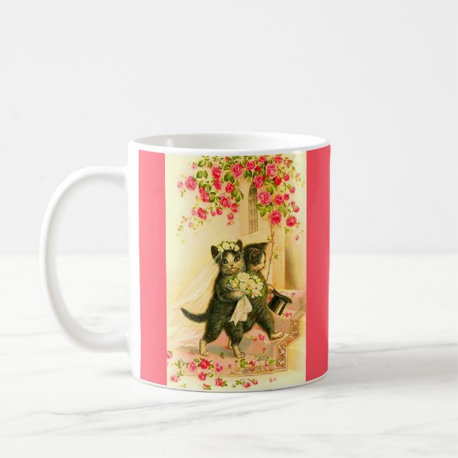 kattungungar kaffemugg (Vänster)
