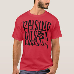Kattupperna är slut på kattuppen Dam Kattunge T Shirt