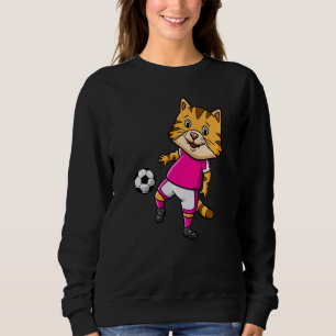 Kattuppfödare tass kärlek målvakt anfallare fotbol t shirt