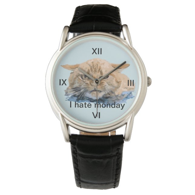 kattur armbandsur (Framsida)