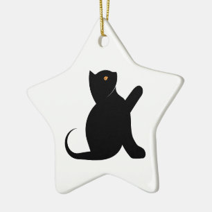 Kattutläggare Hej Julgransprydnad Keramik