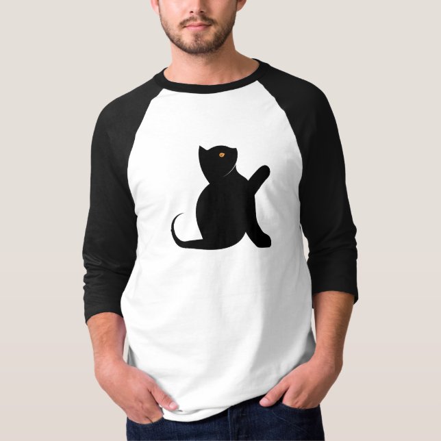 Kattutläggare Hej T Shirt (Framsida)
